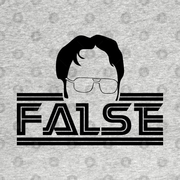 Dwight Schrute False The Office Dwight Schrute T Shirt Teepublic